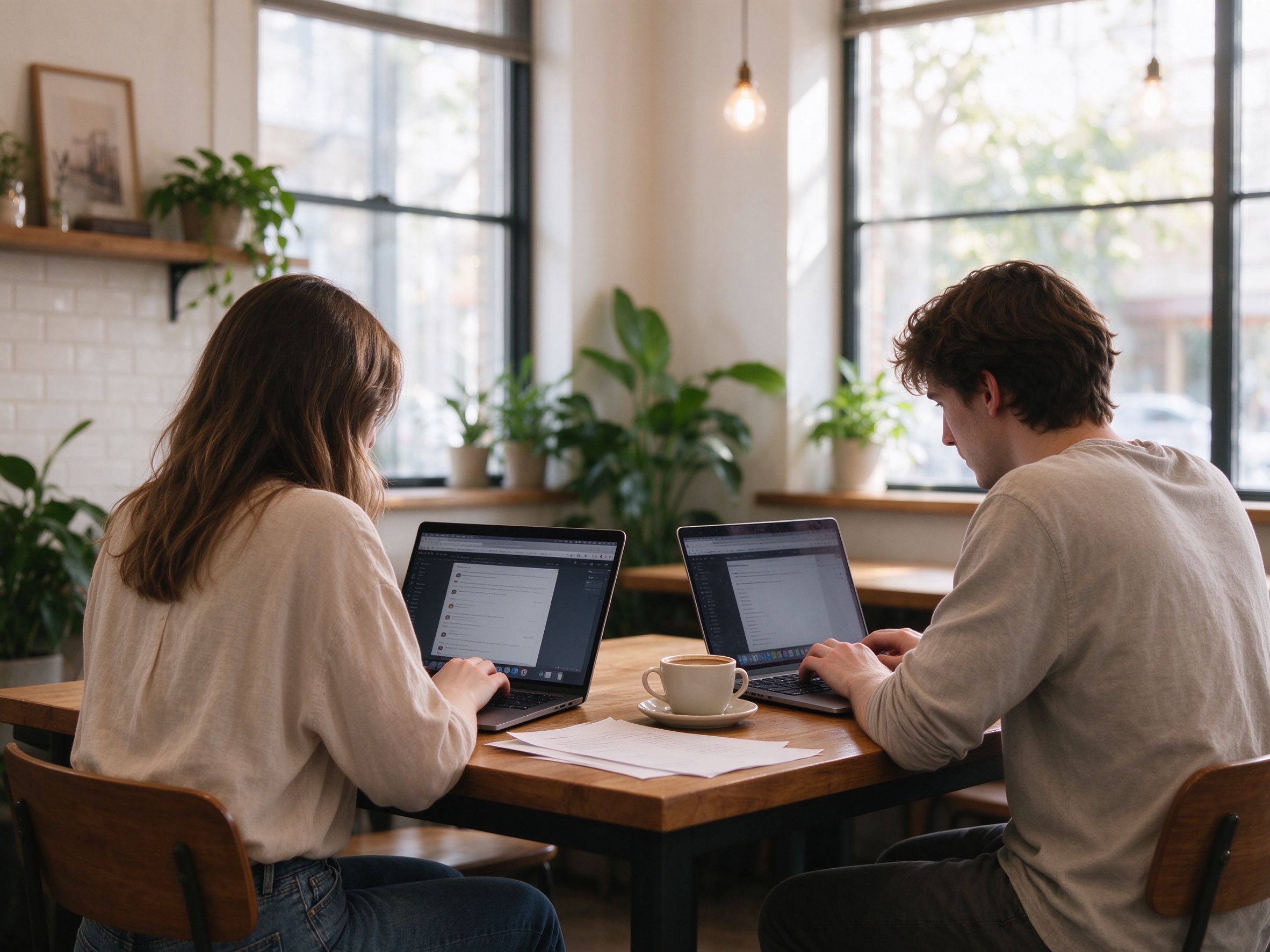 Dozzo team collaborating on real client work